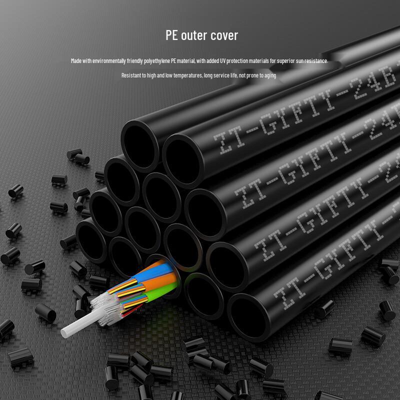 Zhongtianhengke GYFTY Outdoor Non-Metallic Single-Mode Fiber Optic Cable