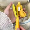 Travel Toothbrush Protector Banana Toothbrush Head Cover with Toothpaste Case Reusable Toothbrush Holder for Electric Manual Toothbrush Camping