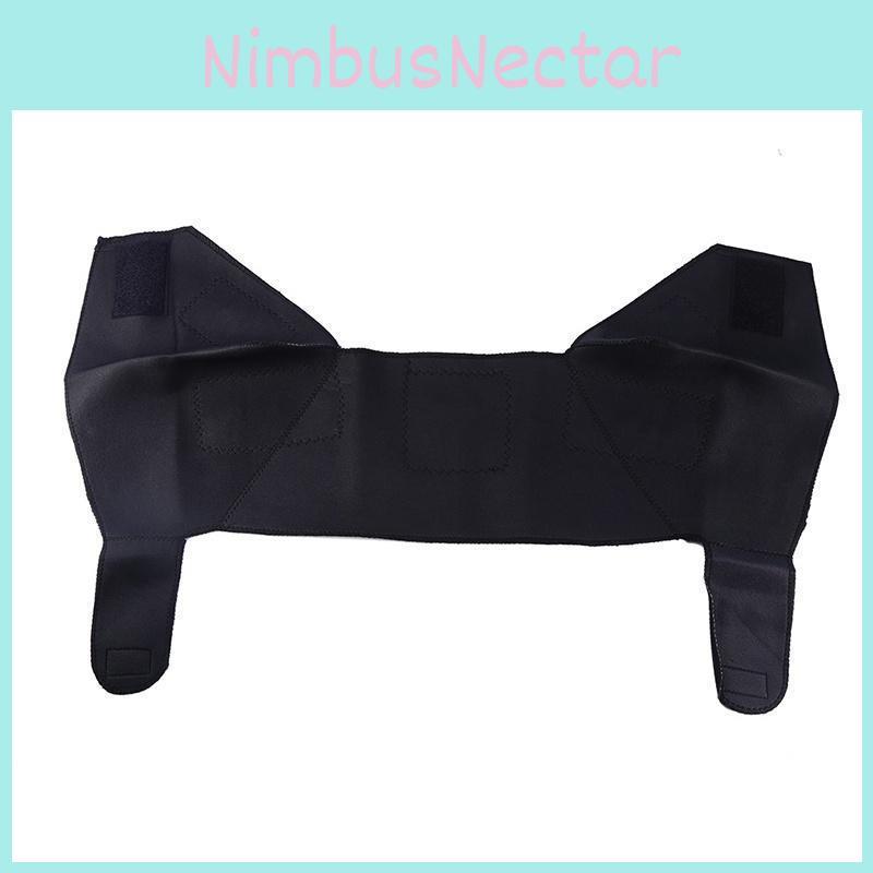 Therapy Heating Self Magnetic Tourmaline Back Support Belt Protector Shoulder