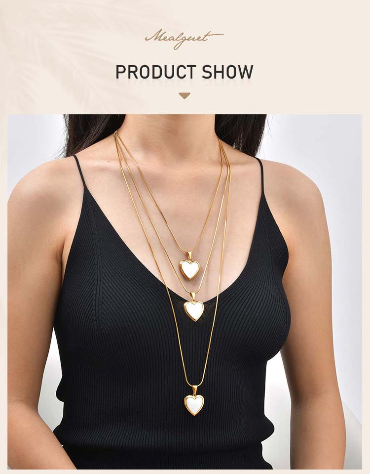 18K Goldplattierter Anhänger Lange Kette Halskette, Pullover Herz Halskette Modeschmuck für Damen 20 Zoll-47 Zoll