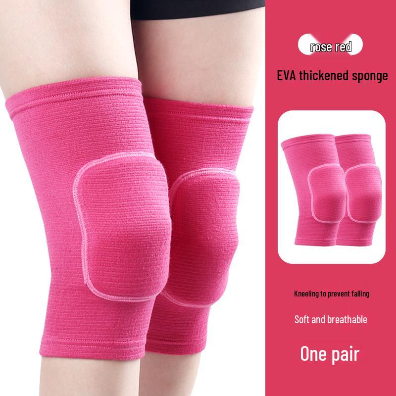 

Anti-Collision Thickened Sponge Knee Pads for Dance, Yoga, Volleyball, Ice Skating & Sports M (pair)