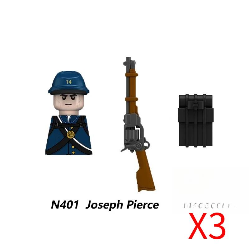 MOC Militar Medieval Guerra Napoleônica Blocos de Construção Exército Britânico Francês Infantaria Cavalaria Figura de Soldado Brinquedo de Peças