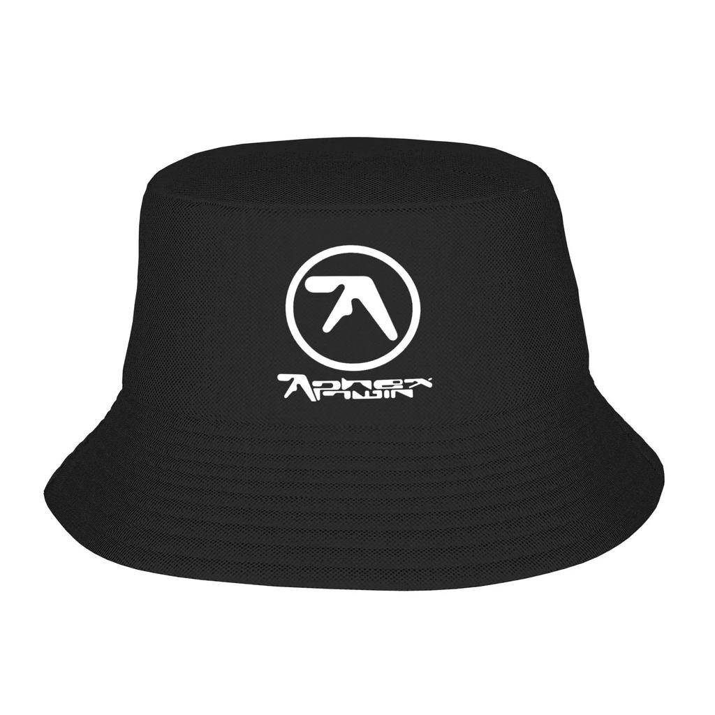 Unisex Aphex Twin logo Bucket Hat  Soft Fold Fisherman s Summer Retro Beach Travel Caps Hawaii Custom Visor