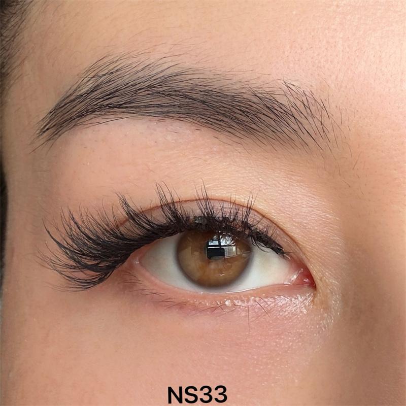 New Magnetic False Eyelashes 13mm Faux Mink Reusable Cruelty-Free with Black Cotton Band and Multi-pair Eyelash Case