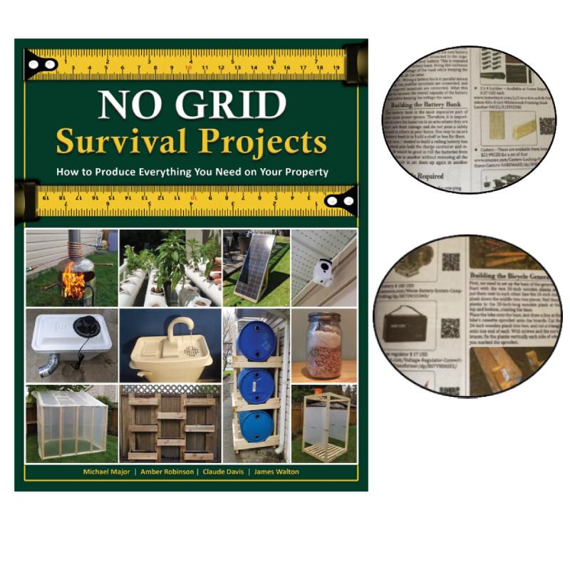 Grid No Survival Projects Jeffrey E Mossman  Survive And Thrive Outdoor Book