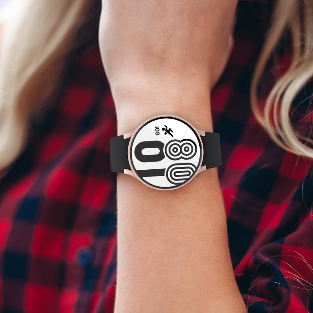 Tempered Glass+Case for Samsung Galaxy Watch 4/5/6 44mm40mm Screen Protector Bumper Shell Hard Matte All Around Protective Cover