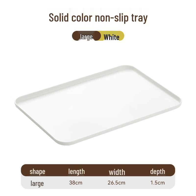 Ruhan Nordic Rectangular Plastic Tray for Cups