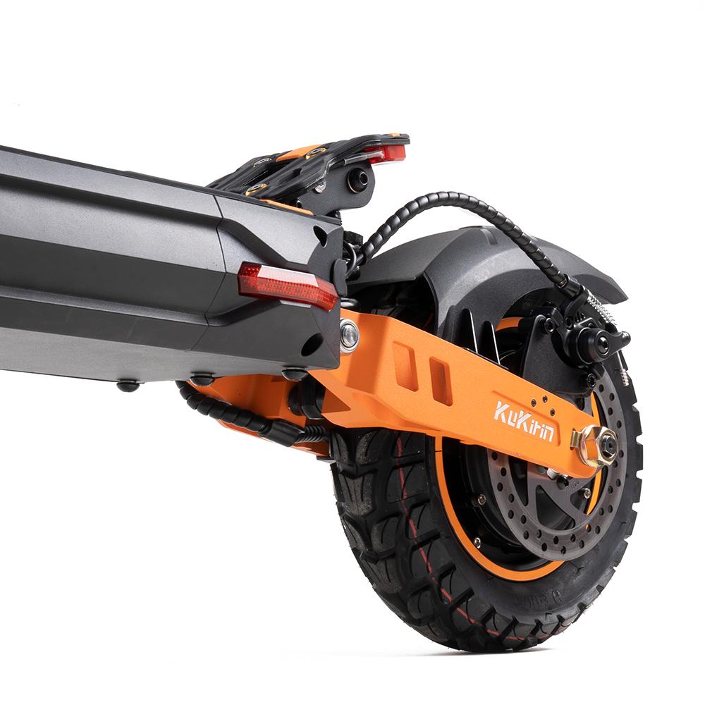 Electric Scooter Kukirin 10" 1000W Motor 48V 20.8AH Max Range 70Km Load 120Kg Black G2 Max
