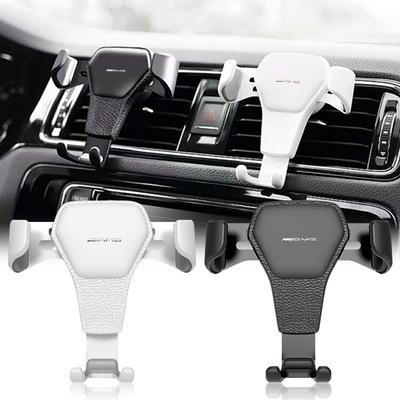 Gravity Car Badge Phone Holder Bracket Air Clip Mount Stand Accessories For Mercedes Benz AMG GLE GLS GLC CLA GLB ML C500 C200 C300 W204 W206 W203