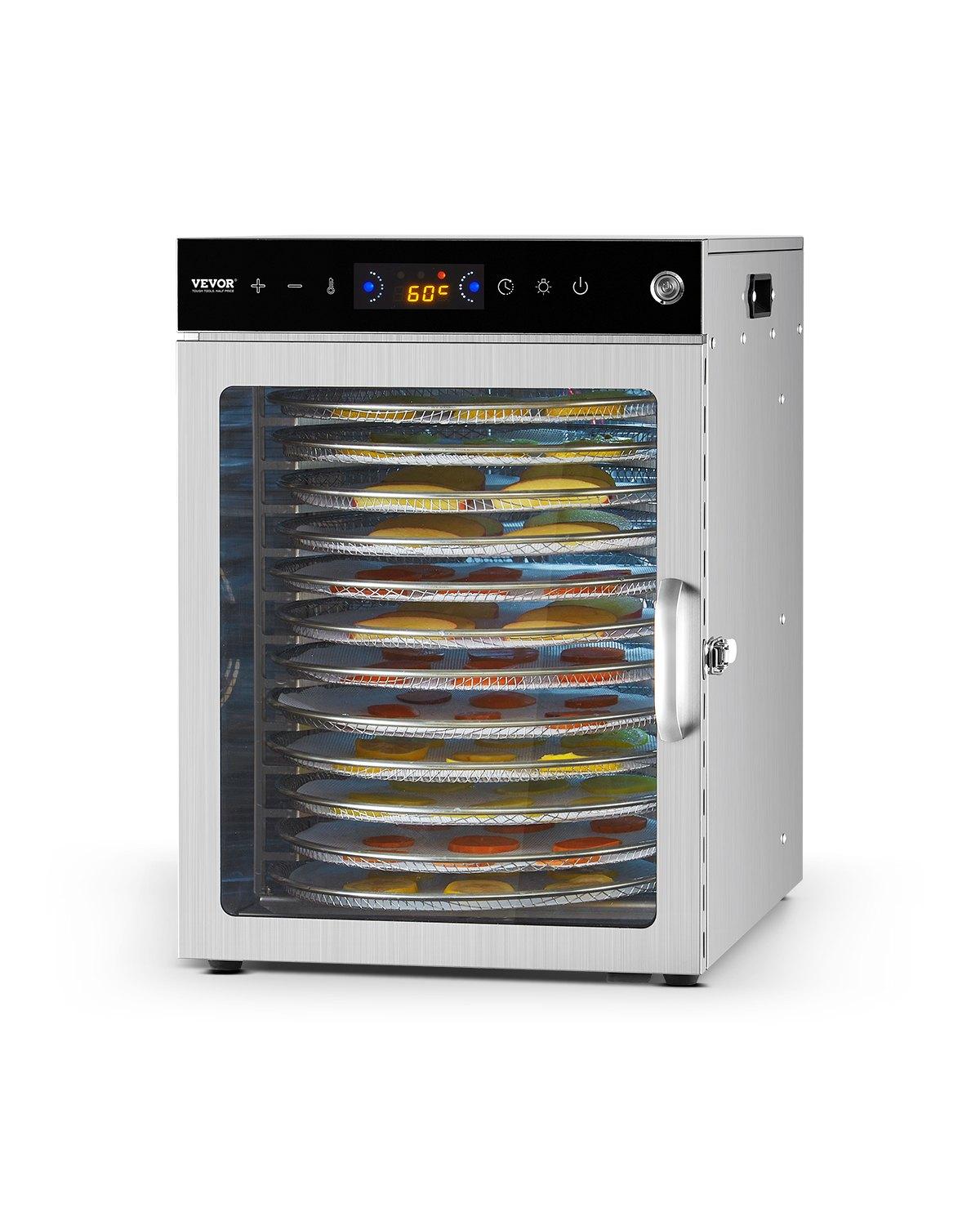 VEVOR Rotary Food Dehydrator Machine, 12