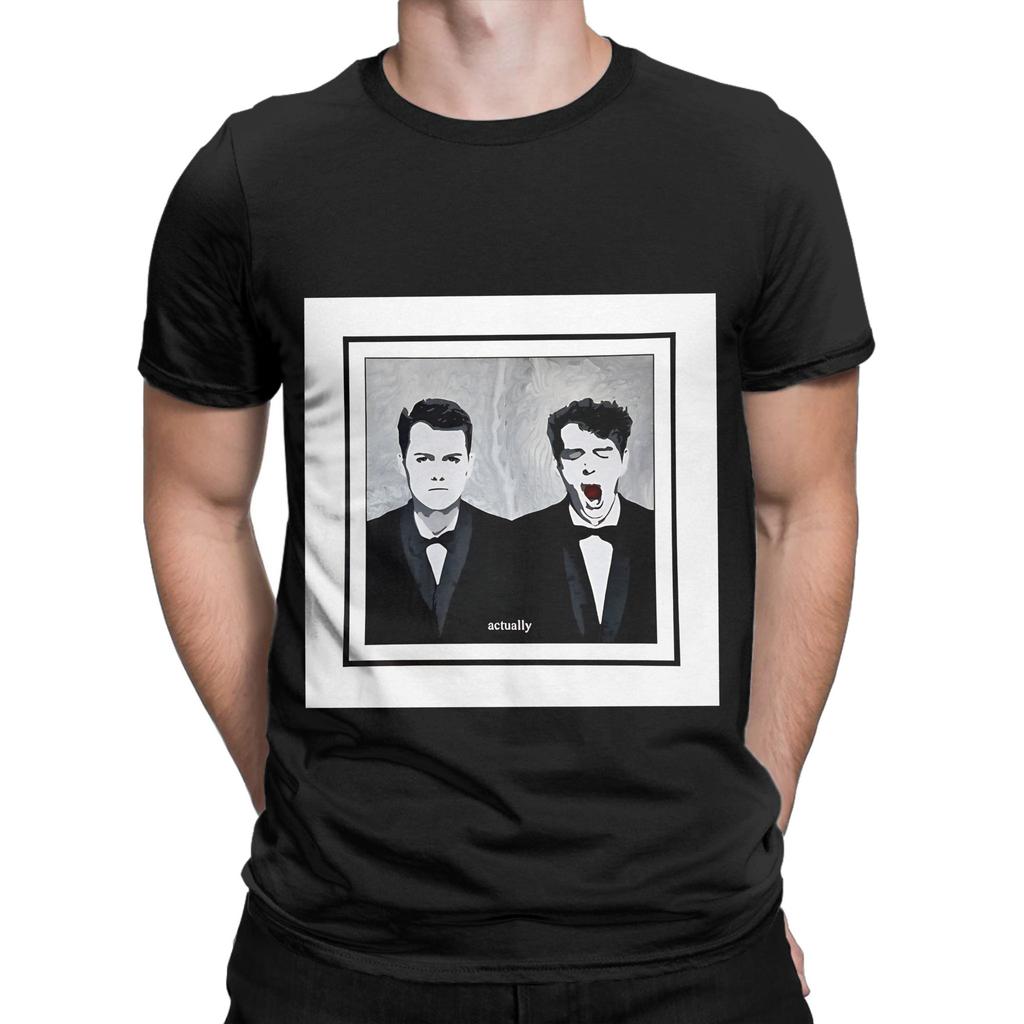 Pet Shop Boys Graphic 100% Cotton T-Shirt Pet Shop Boys Tees Tops For Men