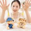 Bear The In Clothes Plush Toy With Hanging Loop Girls Gift School Bag Accessory