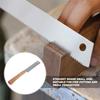 1PC Small Hand Saw Flush Cut Saw Woodworking Hand Saw Wooden Straight Handle Single Edge Pull Saw Trim Tool for Household