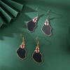  Fashion Montserrat Island Map Earrings Women United Kingdom Montserrat Flag Pendant Earring Jewelry Gifts Wholesale