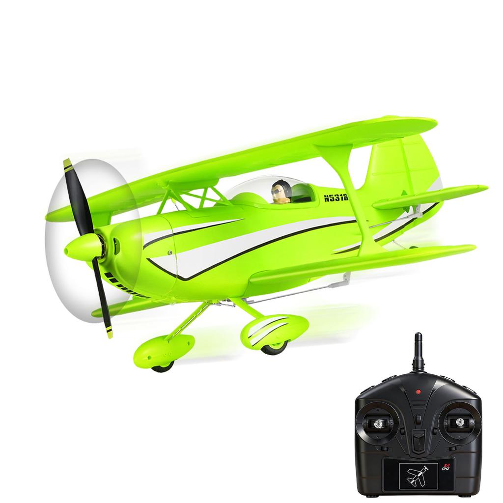 Aliante radiocomandato a 4 canali in schiuma EPP con motore brushless e modalità 3D 6G, ideale per principianti e adulti. Facile da Pilotare ed Eseguire Figure Acrobatiche