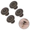 For Drawer For Wardrobe Black Handles Home Decor Height Approx. 20mm Height Approx. 20mm Diameter Approx. 24mm