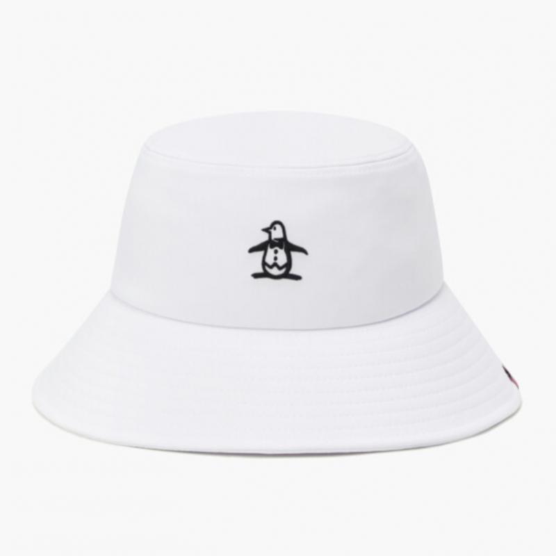 MunSingwear Men S Signature Bucket Hat White Mr121mcp12