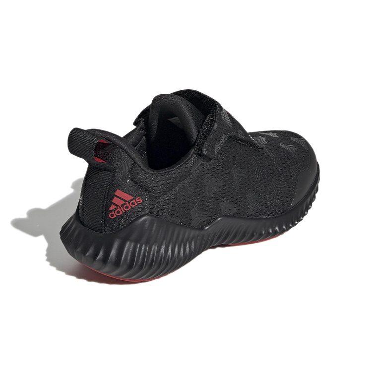 Adidas Fortarun Tango Ac K Comfortable Breathable Low top Kids Lifestyle Shoes Black Red Kids' EG0002