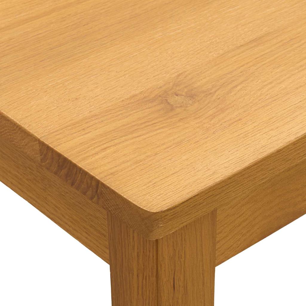 Dining Bench 95 x 32 x 45 cm Solid Oak Natural