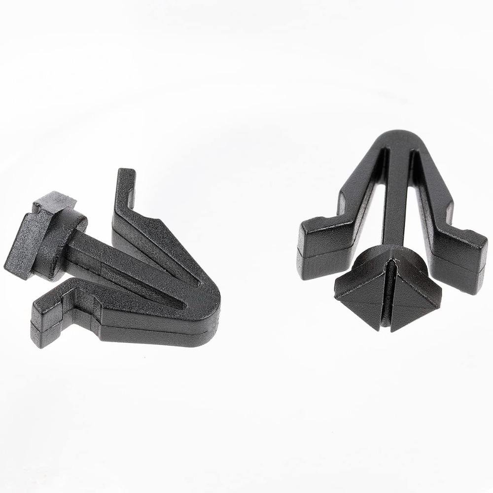 50Pcs 01553-03831 Clip Black Clip Replacement Car Accessories Parts Moulding Clips  For Car