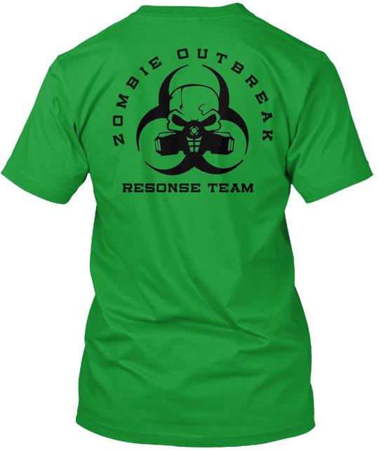 Zombie Outbreak T-Shirt Size S-4XL M