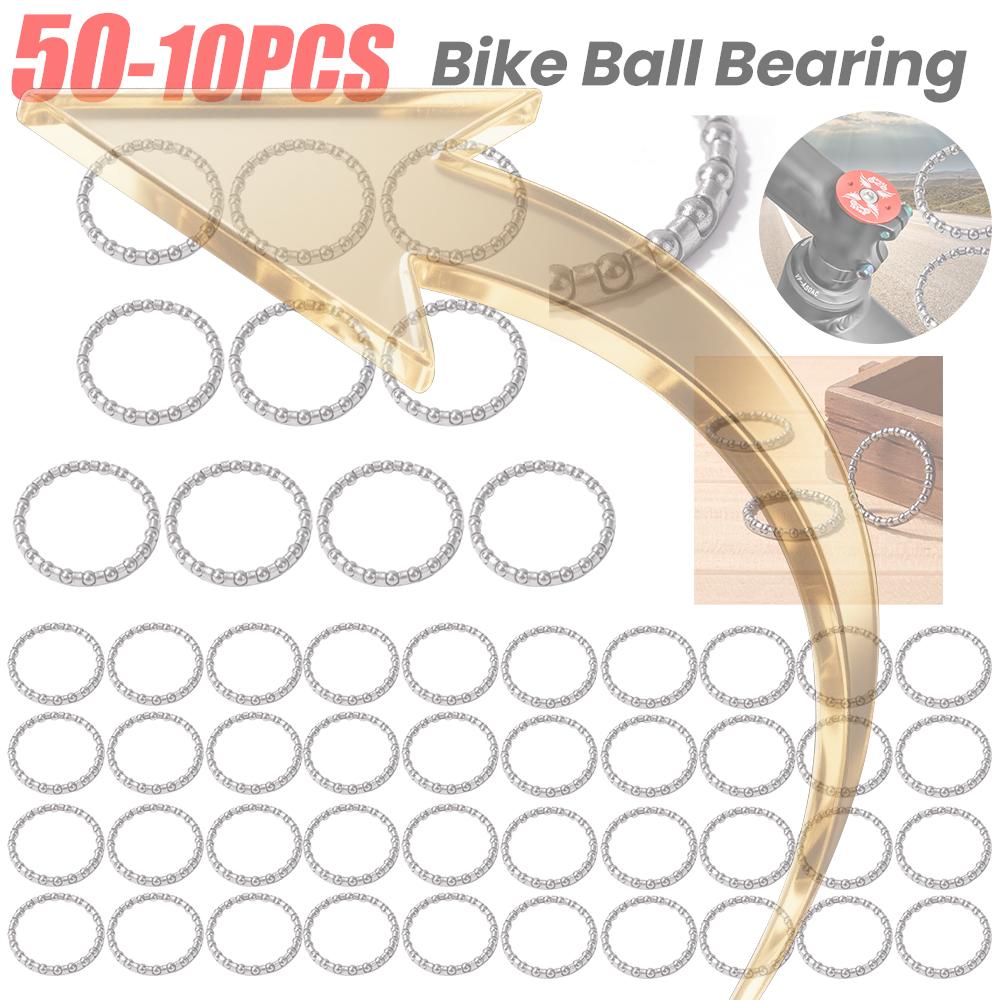 Bicycle Bike Headset Caged Ball Bearing Frame Front Fork Rear Pearl Retainers Race Cycling Headset Bearing Bicycle Parts China Mainland
