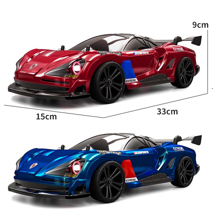 4WD Drift Car RC Drifting Proportional 2 Types of Independent Birthday Gift for Boys 116 SCY-16301, 35KM/H High-Speed Car, Performance, 2.4GHz,