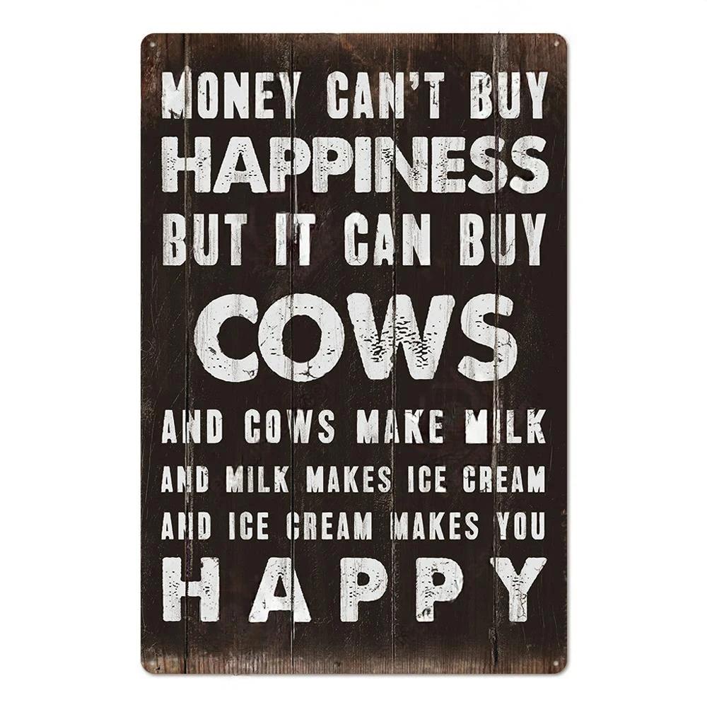 Funny Sarcastic Vintage Metal Posters Tin Signs Decor Retro Plaque Metal Plate Home Wall Art Decor for Bar
