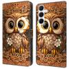 For Samsung Galaxy A05s 4G Case Pattern Printed Protective Cover TPU+PU Leather Flip Phone Case