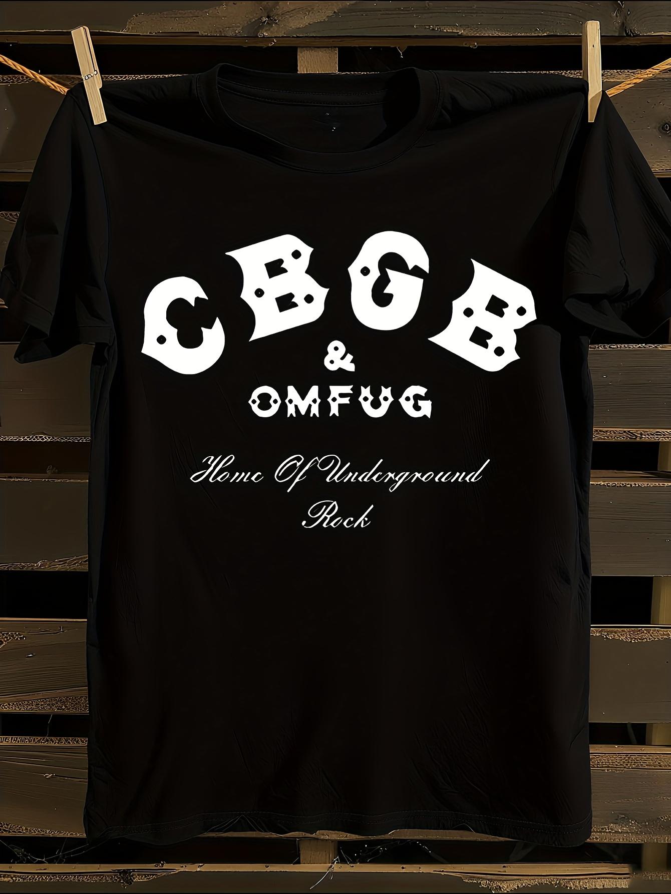 CBGB and OMFUG Punk Rock Graphic T-shirt XXXL