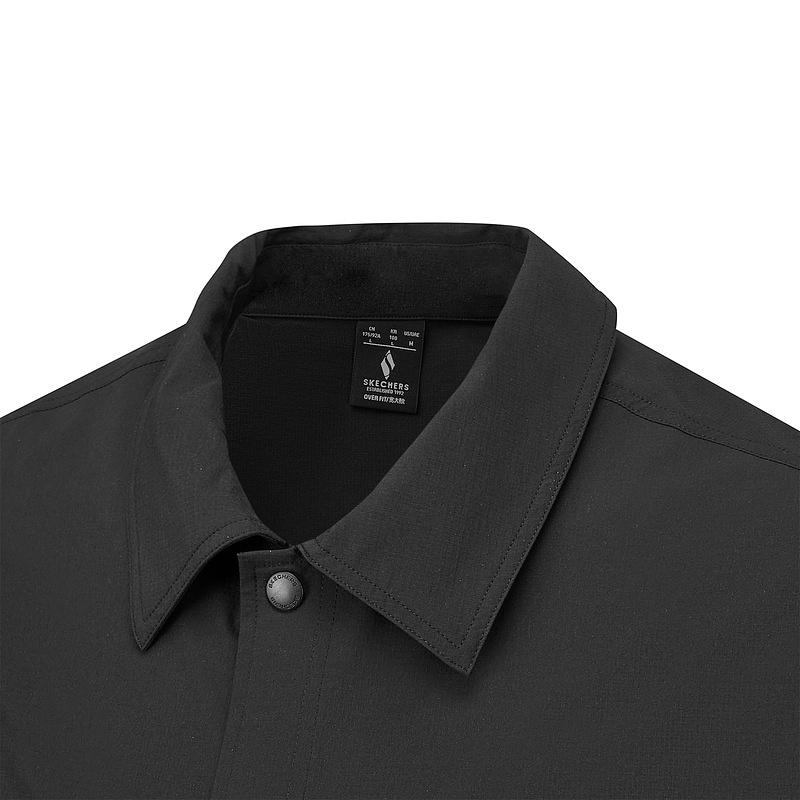 Skechers Godri Comfortable Versatile Soft Fashion Short Sleeve Shirt Men shirts P325M003-0018