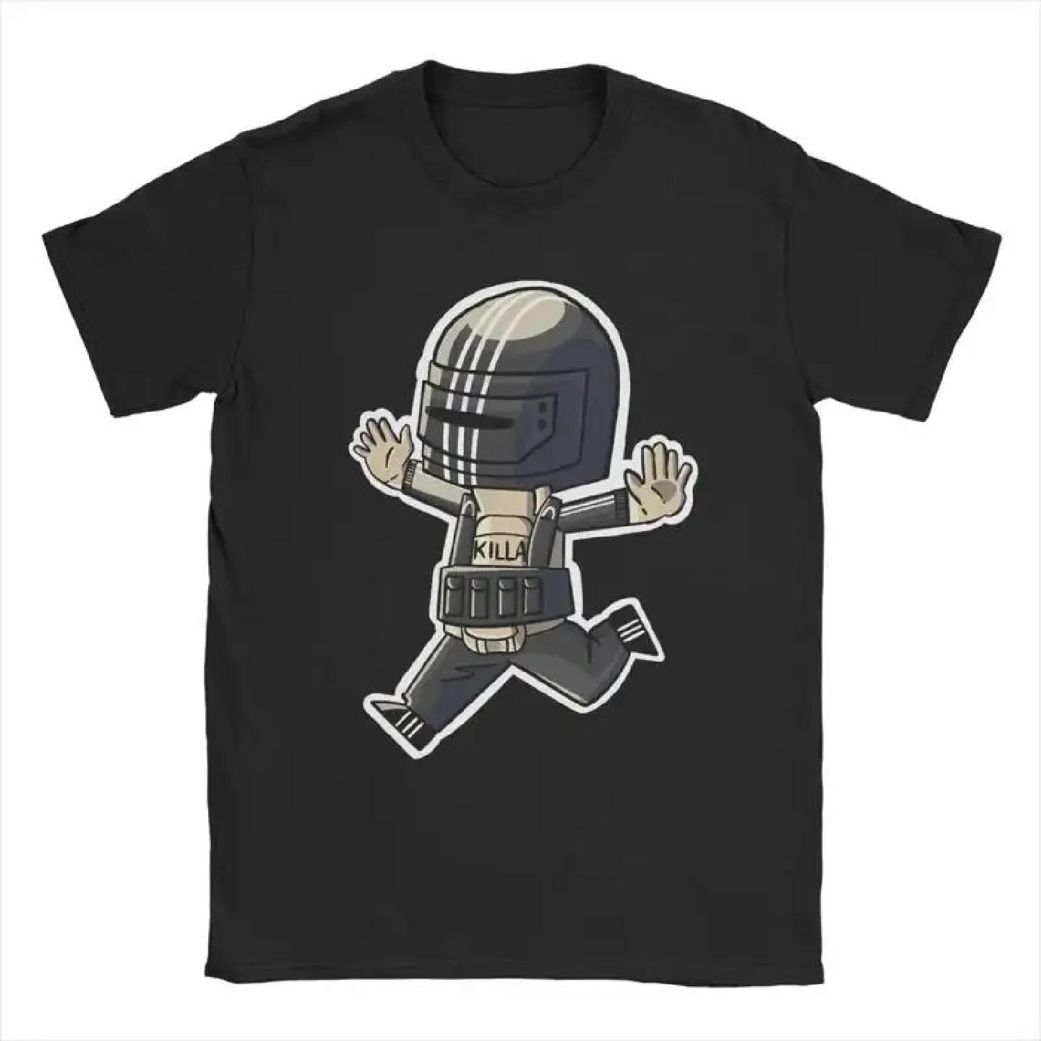 Футболка мужская Escape From Tarkov Потрясающая Чистый Хлопок С Круглым Вырезом S