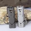 Survival Whistle, Stainless Steel Whistle Outdoor Emergency Survival Whistles