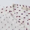 Celine 2 0M36/6712 White Phoebe Dot Tuxedo Shirt Tops 34 whiteUsed
