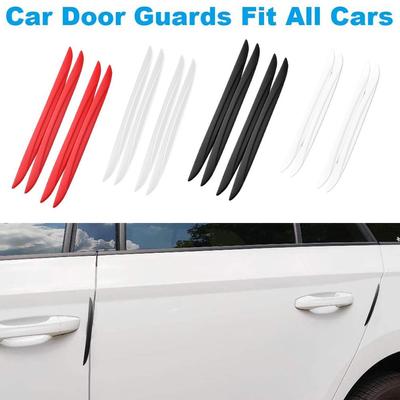 4 pçs carro anti-colisão tira pára-choques protetor capa porta do carro adesivos guarda para modelos bmw carro pára-choques tira