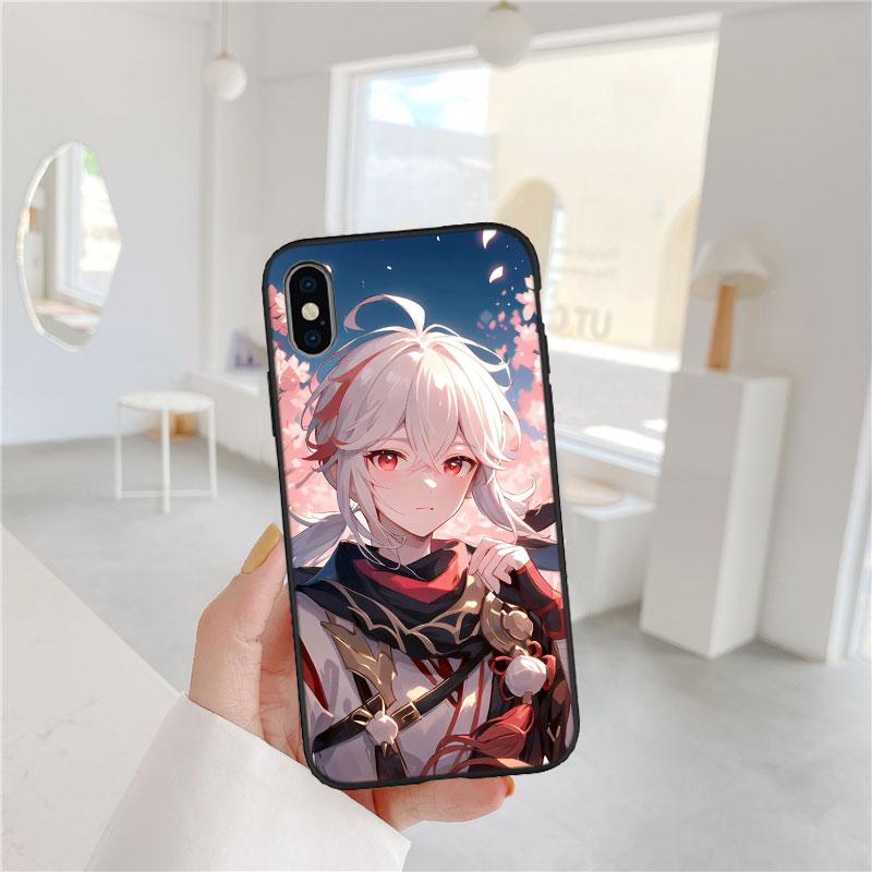 CJ61 Genshin Impact Cool Soft Shell Phone Case for Redmi Note 13 14 Pro+ Plus A3 A3X 13X 13C 13R 14S 14C 14R