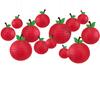 Fruit Lantern Chinese Style Red Fruit-Shaped Hanging Paper Lantern Decoration for Back To School Classroom Home Party Decor