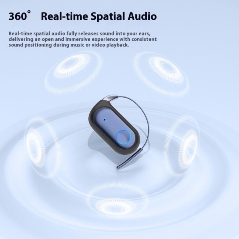 AI Translator Bluetooth-compatible Earbuds With Clear Sound Noise Cancelling &Magnetic Charging Case For Travel Fitness