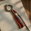 Handmade Woven Tibetan Tassel Pendant Keychain