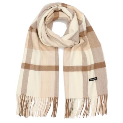 Acheteur Laine et Cachemire Étole Durable et et Grande Laine Grand Carreau Uni Camel [Femme Homme] Étole Femme Homme, Étole, Étole, Cachemire,