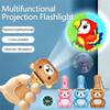 Cartoon Bear Bear Flashlight Projector Cognition Children Luminous Toys  Kindergarten