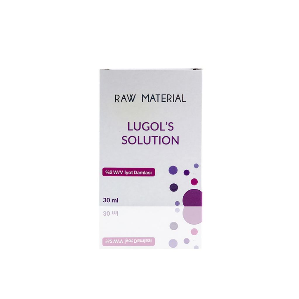 Raw Material Lugol's Solution Iyot 2 %drop 30 Ml