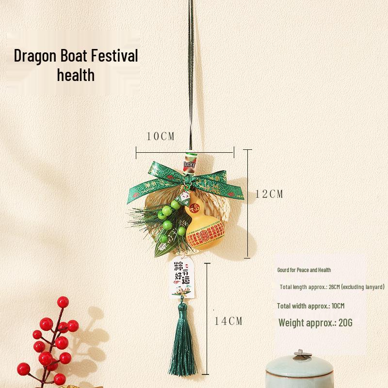 Dragon Boat Festival Door Handle Pendant: Blessing & Safety Decorative Sachet, Cultural & Creative Gift