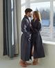 Women'S Waffle Bathrobe, 100% Cotton, Quick-Drying, Long, Xxl