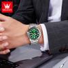 OLEVS 5560 Top Brand Quartz Wristwatch for Men Dual Calendar Waterproof Stainless Steel Luminous Luxury Men's Business Watch