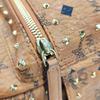 [Pre-Owned] Classic Studded Monogram Print Leather Mini Backpack - Good #V0KNW0