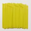 Food Grade Colored Flexible Plastic Drinking Straws For Juice And Milk Tea 100 Pack