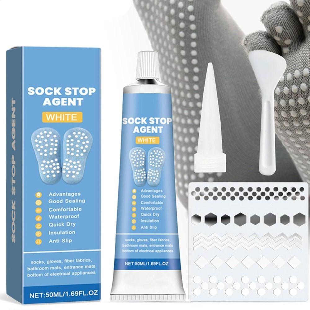 Waterproof Sock Stop Agent Quick-Drying Anti Slip Sock Glue New Craft Supplies  for Grip Socks
