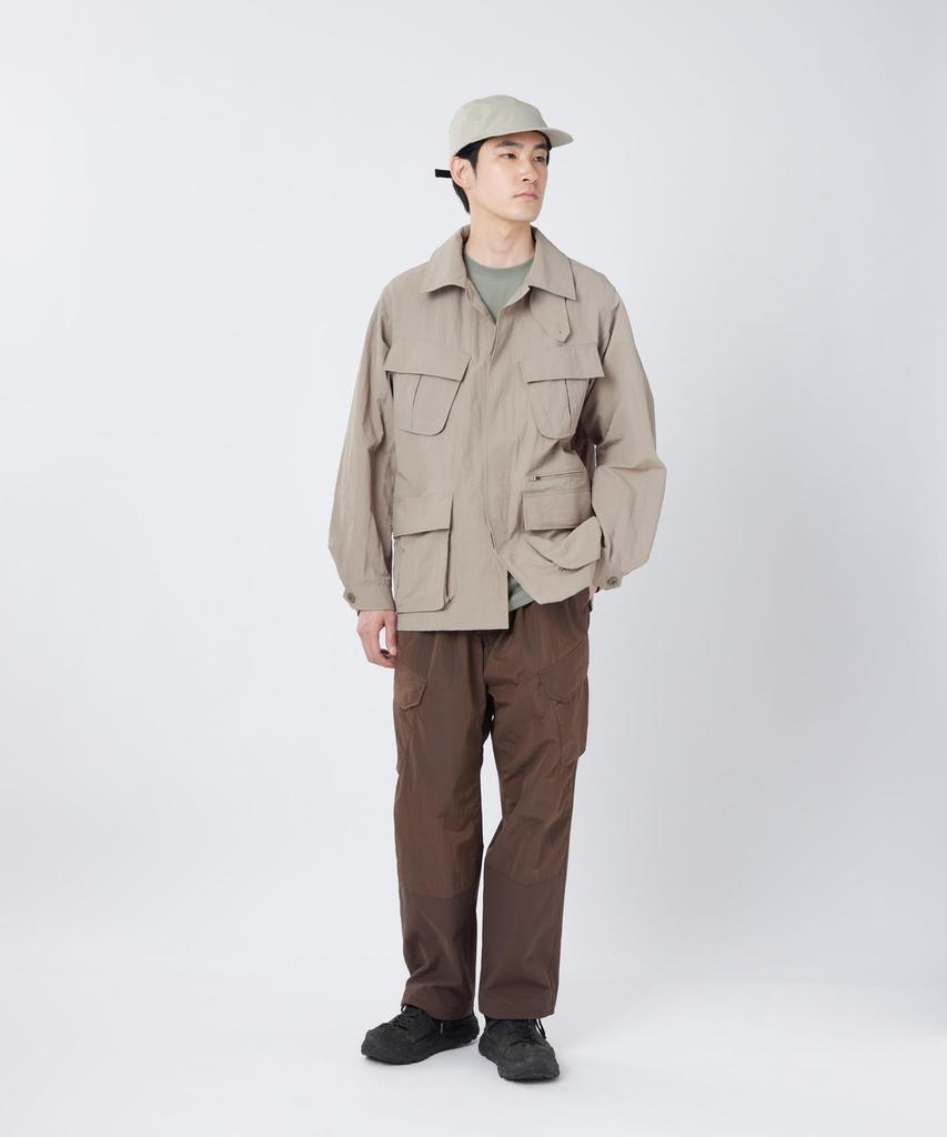 Snow Peak Nylon Washer Jacket Outerwear Jacket GREIGE M JK-26SU006 Men's Women's