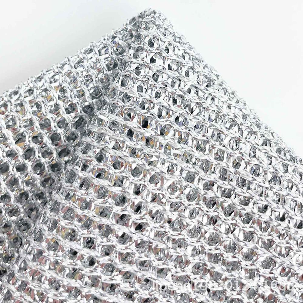 10pcs Wet And Dry Use Double Sided Wire Rags Nonstick Scrubbing Pads Convenient Dishcloths Home